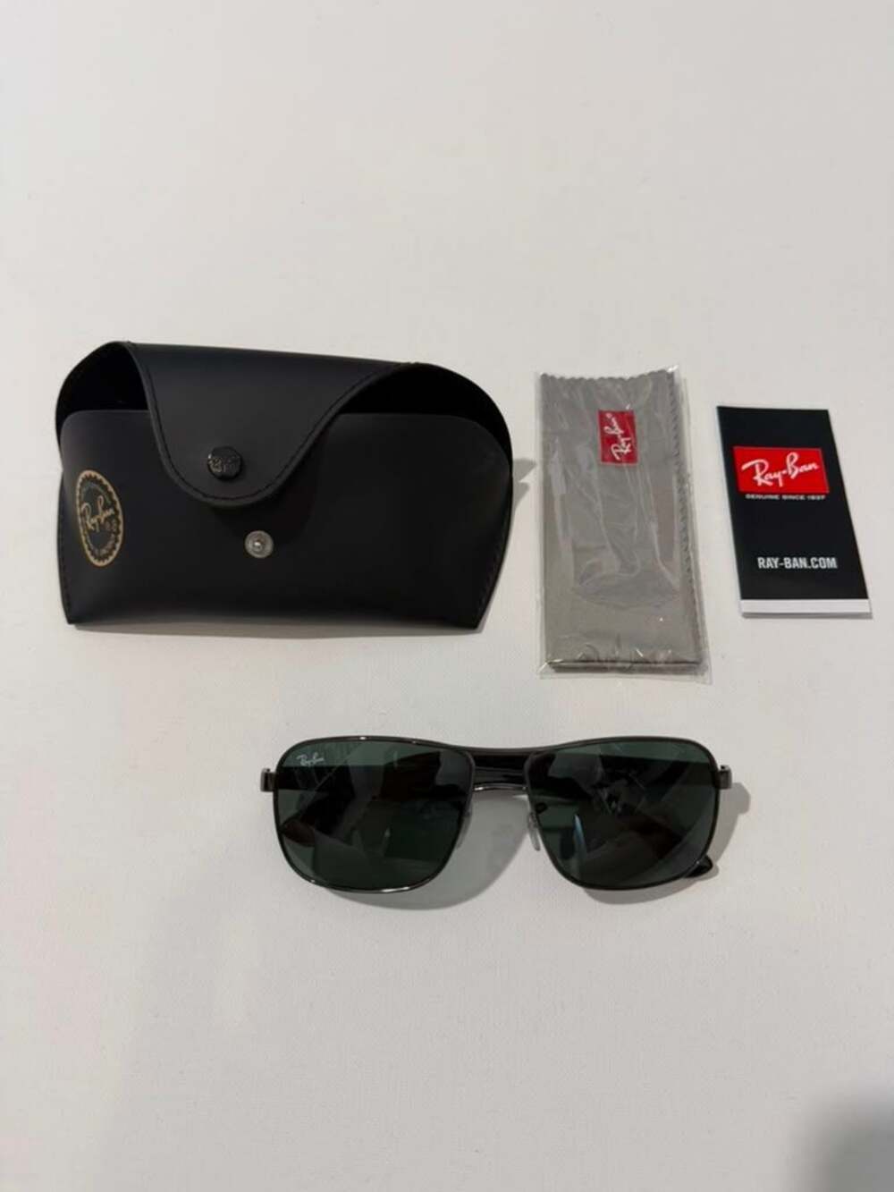 Mens Ray-Ban Sunglasses RB3386 004/13 Gunmetal Gradient 63-13 Sunglasses